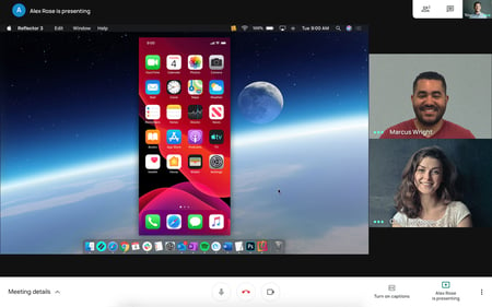 How to Share Your iPhone, iPad and Android Screen with Google Meet